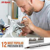 Hi-Spec Juego de Herramientas Completo de 42 Piezas. Caja de Herramientas Manuales para el Hogar y la Oficina. Kit/Set Ideal para Reparacion, Bricolaje,y Mantenimiento. Incluye Maletin de Transporte