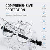 Lentes Protectores, Gafas Protectoras de Seguridad, Anti-Fog and Scratch Reduction Goggle para Química, Laboratorio y Seguridad en el Lugar de Trabajo para Hombres y Mujeres