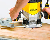 STANLEY STRR1200-B3 Router Velocidad Variable, 8000-27000 Rpm, Collet 6-6.5- 8 mm, 1200W