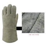 Manoplas Horno Resistentes Al Calor Guantes aislantes, guantes ignífugos ignífugos ignífugos, resistentes al calor, a alta temperatura, a 500 grados, adecuados para la construcción, en exteriores Mito