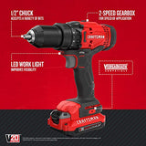 CRAFTSMAN - V20* Kit de taladro/desarmador inalámbrico (CMCD700C1)