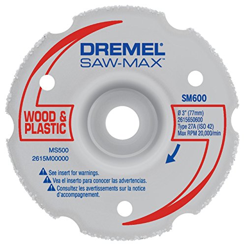 Dremel SM600 Disco de Carburo de Tungsteno 3 Pulgadas Saw-Max de Multipropósito