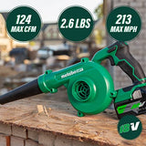 Metabo HPT Controlador de Impacto inalámbrico de 18 V con soplador inalámbrico MultiVolt™ de 18 V (Solo Herramienta)