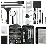 Kit de Destornilladores de precisión 130 en 1 – AFujia Juego de Herramientas Magnéticas de Reparación Electrónica Profesional para iPhone, Computadora, Xbox Macbook PS4, PC,