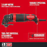 CRAFTSMAN CMEW401 Kit de herramientas oscilantes con cable