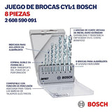 BOSCH Set de Brocas CYL-1 | 8pz