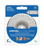 Dremel US410-01 Ultra-Saw Rueda abrasiva de preparación de superficie de diamante de 4 pulgadas, verde