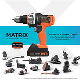 Black+Decker MATRIX Lijadora de detalles, afilador de cuchillos, archivo de potencia, accesorio, 3 en 1 (BDCMTDSFF)