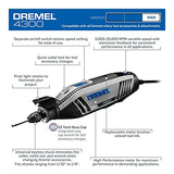 DREMEL 4300-9/64 Mototool con 9 Aditamentos 64 Accesorios Maletín Metálico