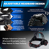 WormeKite Casco de soldadura de oscurecimiento automático con energía solar, pantalla ancha DIN 5-9/9-13 para máscara de soldadura de plasma TIG/MIG/MAG/MMA/ARC