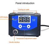 MYPOUOS 85W Pantalla LED Digital Estaciones de Soldadura Temperatura Ajustable Interruptor de Soldadura de Hierro 110V DIY Herramienta de Soldadura Eléctrica