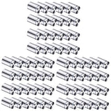 ALGONETO - Paquete de 150 tornillos separadores para letreros publicitarios, soportes de pared de acero inoxidable, clavos acrílicos de vidrio (1/2 x 1 pulgada)