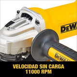 DEWALT Mini Esmeriladora Angular 4-1/2 Pulgadas 1500W DWE4315-B3