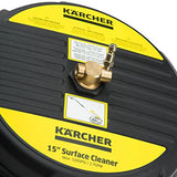 Kärcher - Accesorio Universal para Limpiador de Superficies de 15 Pulgadas - para Arandelas a presión de Gas - 2600-3200 PSI - Conexión rápida de 1/4 Pulgadas