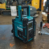 Makita XRM10 18 V LXT / 12 V max CXT Cargador inalámbrico Bluetooth para sitios de trabajo/radio, solo herramienta