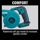 Makita XBU06Z - Soplador de Suelo inalámbrico de Iones de Litio 18 V LXT, Solo Herramienta, Verde Azulado