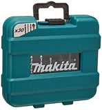 Makita D-47204 Juego de Accesorios Multipropositos Metal, Concreto, Madera y Puntas, 30 Piezas