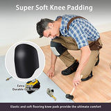 WORKDUDE Rodilleras para hombre, trabajo en el suelo, protección sólida, soporte fuerte, resistente a los arañazos, rodilleras para instalador de pisos, reacabado limpio