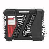 CRAFTSMAN Juego de 52 llaves combinadas métricas y SAE