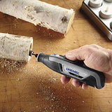 Dremel Lite 7760 N/10 - Herramienta giratoria inalámbrica de iones de litio de 4 V, velocidad variable, multiusos, carga USB, fácil cambio de accesorios, perfecto para bricolaje ligero y manualidades