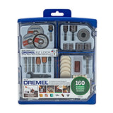 Dremel 8220-1/28 Herramienta giratoria inalámbrica de 12 voltios con kit de accesorios giratorios multiusos, 160 piezas