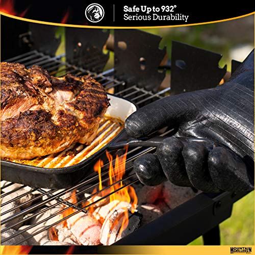 Barbacoa Anti Escaldado Guantes Calor Guante Resistente BBQ Horno