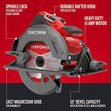 CRAFTSMAN Sierra circular de 19,5 cm, 15 amperios (CMES510)