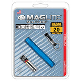 MagLite Solitaire - Linterna incandescente (1 celda), Color Azul