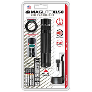 MagLite XL50 - Linterna LED (3 celdas, AAA), color azul