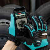 Makita T-04260 Guantes avanzados de demolición de impacto (XL)