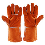 Guantes de Soldadura Guantes Resistentes Al Calor Y de 14 Pulgadas para Mig, Soldador Tig, Horno, Camping, Estufa, Chimenea Y Más (