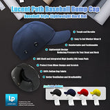 Blue Baseball Bump Cap - Lightweight Safety hard hat head protection Cap by Lucent Path by Lucent Path