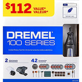 Dremel Kit de herramientas giratorias con cable de una sola velocidad serie 100