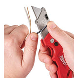 Milwaukee 48-22-1902 Fastback cuchillo multiusos y 48-22-1950 cuchillas multiusos con dispensador (50 cuchillas incluidas)