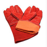 Guantes De Soldador, Guantes De Cuero For Soldadores Mecánicos, Protección Laboral, Soldadura A Alta Temperatura, Guantes De Aislamiento Extendido