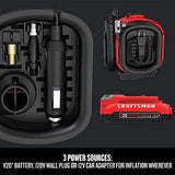 CRAFTSMAN Inflador V20, solo herramienta (CMCE520B), rojo