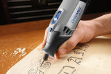 Dremel 4000-4/34 Kit de herramientas giratorias de alto rendimiento con herramienta giratoria de velocidad variable, 4 aditamentos y 34 accesorios.