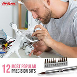 Hi-Spec Juego de Herramientas Básicas de 42 Piezas. Caja de Herramientas Manuales para el Hogar y la Oficina. Kit/Set Ideal para Reparacion, Bricolaje, y Mantenimiento. Incluye Maletin de Transporte