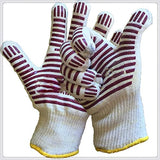 Guantes para Barbacoa, Guantes Ignifugos, Guantes para Horno, Guantes de Cocina, Resistentes al Tamaño Universal, para Parrilla, Hornear, Cocinar