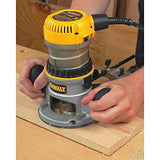 DEWALT Router 1-3/4 Hp y Fijador Reversible #8 PAMXAMZROU3