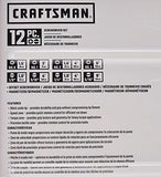 Juego de destornilladores Craftsman, surtidos, 12 piezas (CMHT65071)