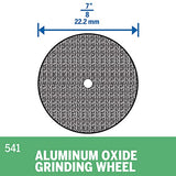 Dremel 541 Disco Abrasivo de Óxido de Aluminio 7/8 Pulgadas para Materiales Ferrosos