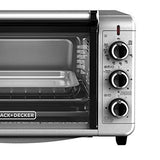 Black And Decker TO3210SSD Horno Tostador de Convección, Para Mostrador, color Plateado