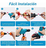 Hidrolavadora Inalambrica, 500PSI Pistola de Lavado de Alta Presión de 24V, Lavadora de Alta Presión Portátil ,con 3 Boquilla para Lavar Coches, Pisos , Limpieza de Vallas Patios y Jardín