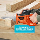 Black & Decker PHS550B 3.4-Amp Powered Handsaw with Storage Bag