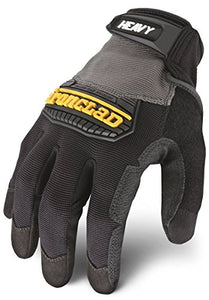 Ironclad - Guantes de trabajo de alta resistencia a la abrasión, ajuste de rendimiento, duraderos, lavables a máquina, grandes