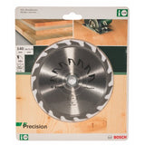 Bosch DIY 2609256849 Hoja de sierra circular de precisión 140 x 2 x 20/12.7 con 18 dientes