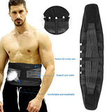 DOACT fjanfan Cinturón de Apoyo Lumbar con Correas de Compresión Ajustables para Alivio del Dolor en Parte Baja de Espalda, Dar Forma al Cuerpo de Posparto XL(94-108cm)