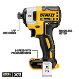 DEWALT Kit Taladro Atornillador 20V MAX* XR S/Carb DCK283D2