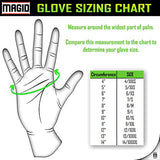 Magid Glove & Safety TRX647S T-REX TRX647 Anti-Slip Palm Impact Gloves - Cut Level A4, Hi/Vis Green, Small, HPPE